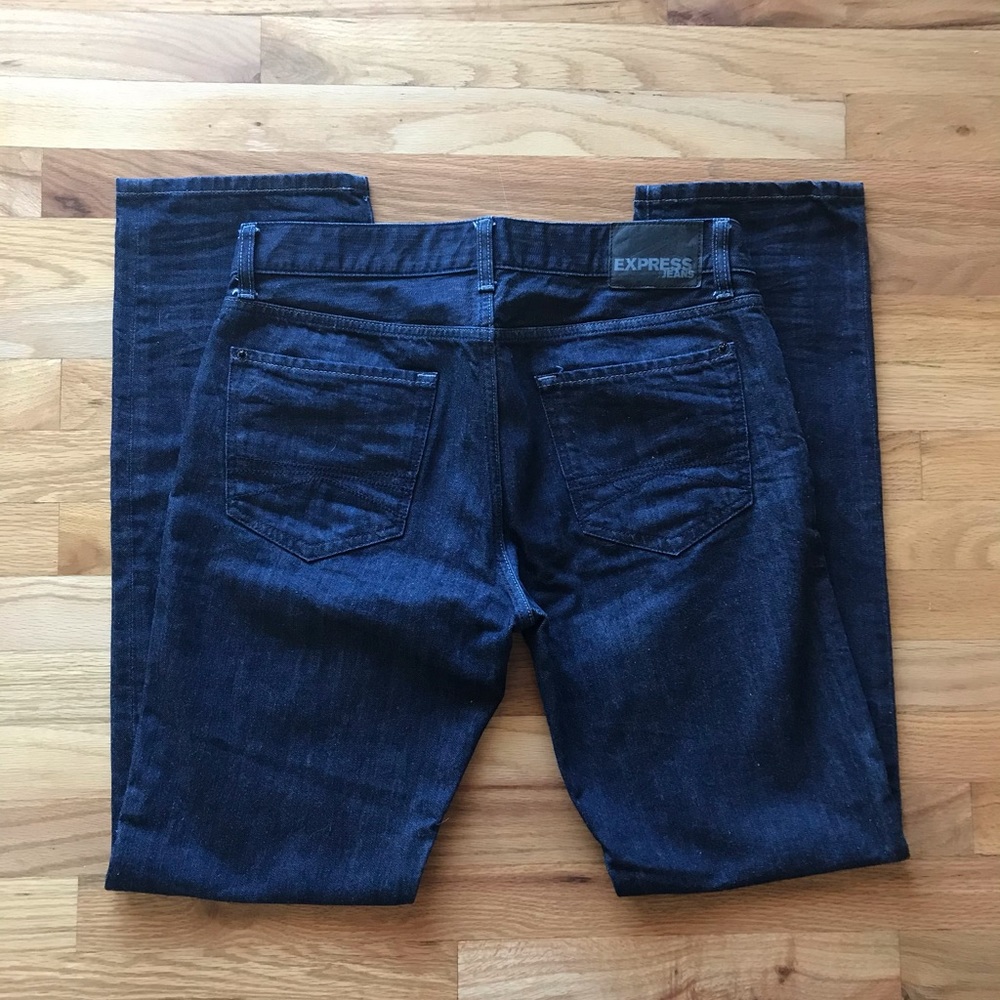 Express // Rocco Slim Fit, Straight Leg (32 x 34)